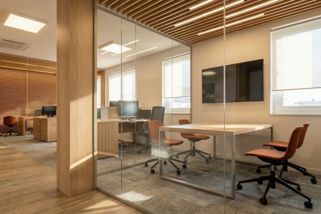 nietch iroda tárgyaló, koncepcióterv